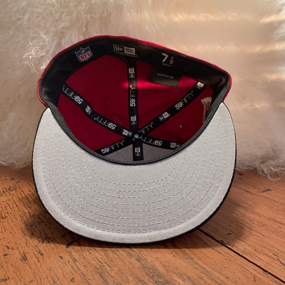 .Authentic. ARIZONA CARDINALS Flat Bill Hat - Picture 4 of 6